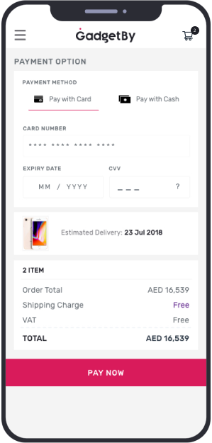 gadgetBy-Payment