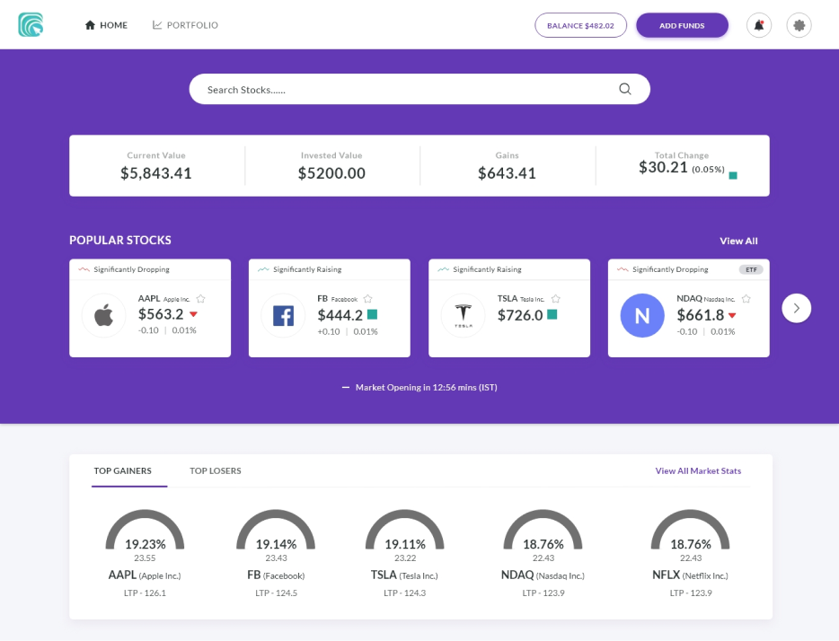 Stockal-Dashboard
